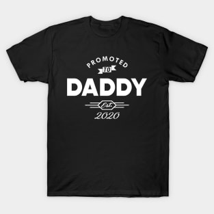 New Daddy - Promoted to Daddy Est. 2020 T-Shirt